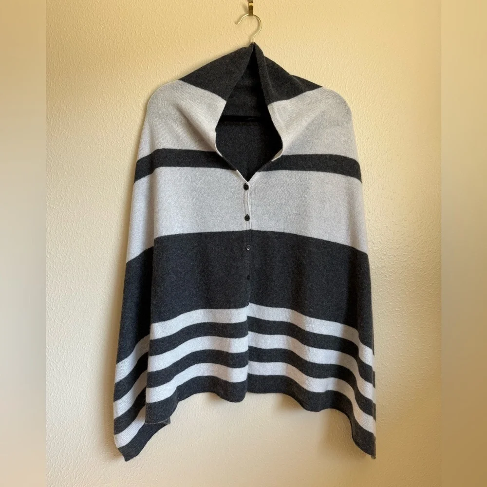 27 miles Malibu cashmere travel poncho wrap